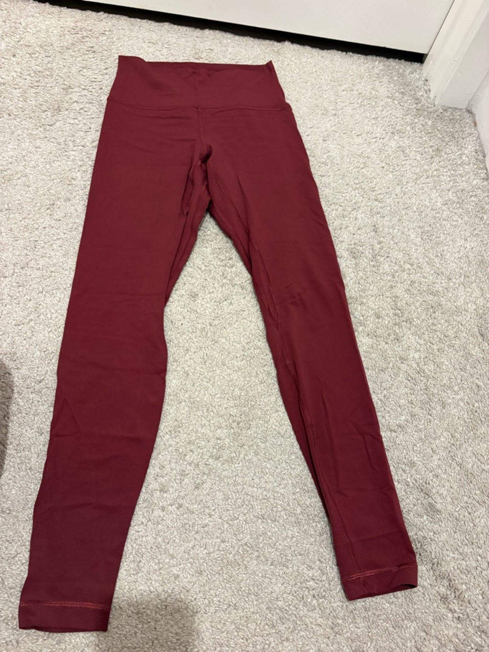 Women’s lululemon High-Waist Burgundy Leggings